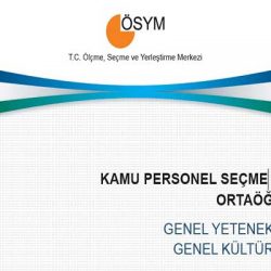 2016 KPSS Ortaöğretim Soruları ve Cevapları